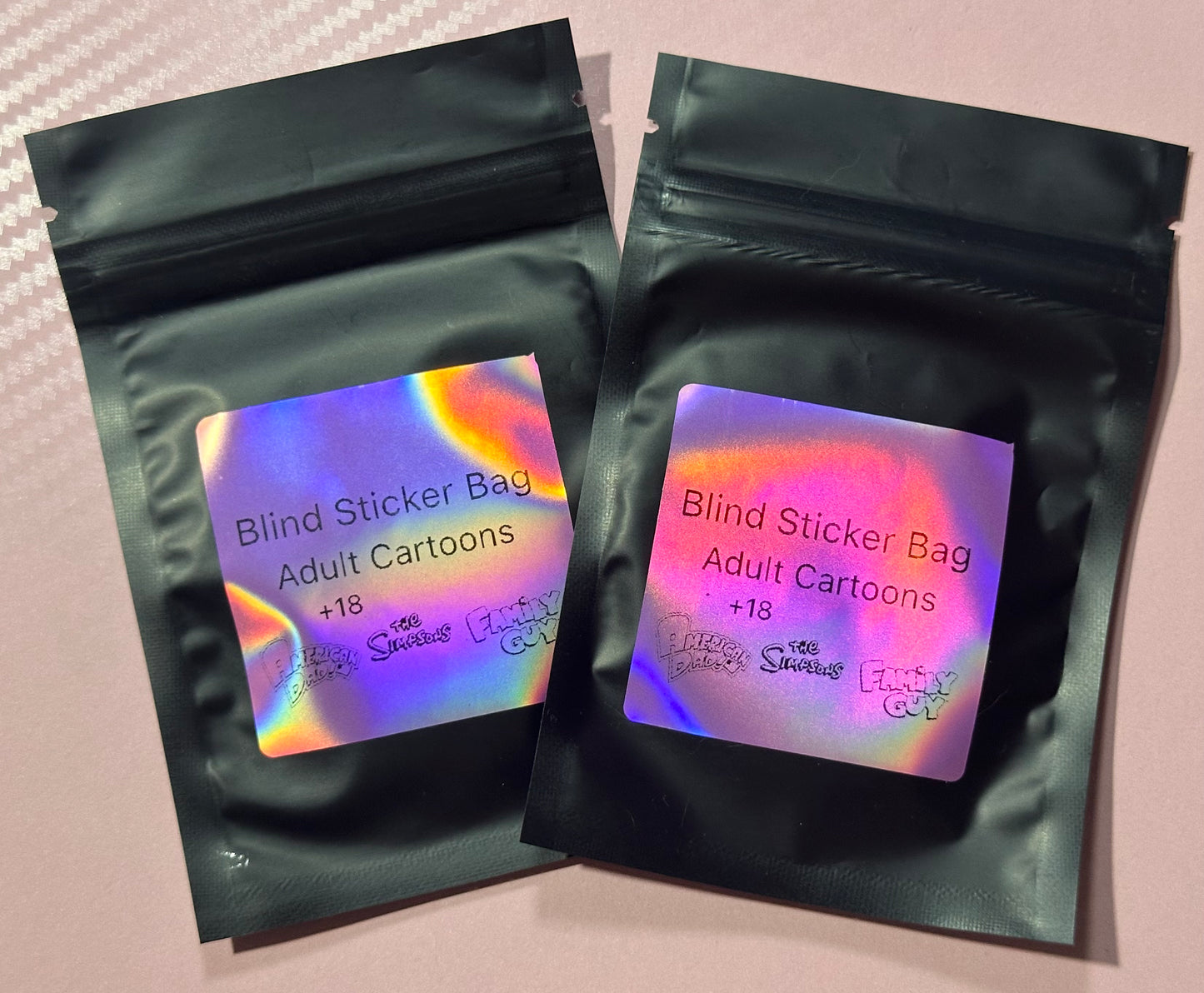 Blind Sticker Bags