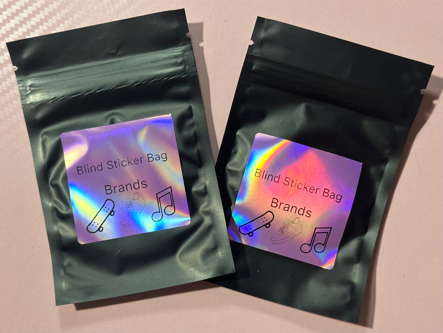 Blind Sticker Bags