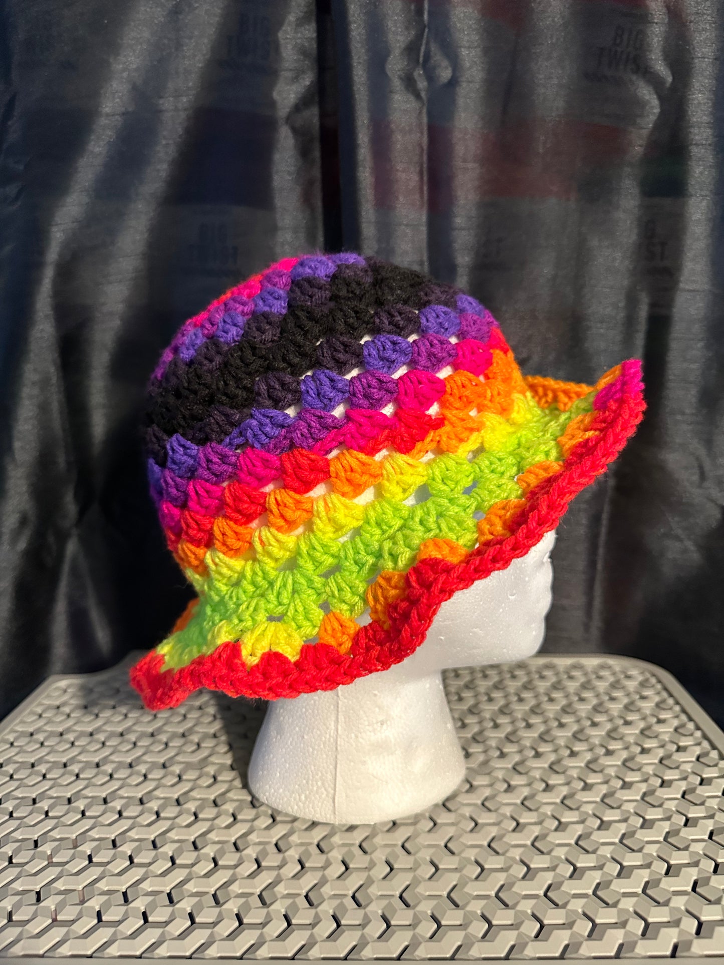 Lite Brite Bucket Hat