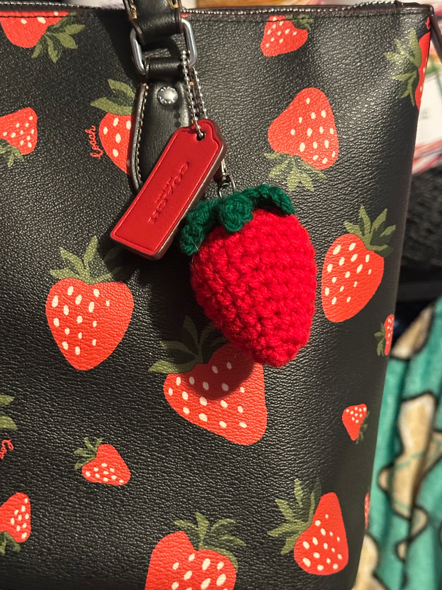 Strawberry Keychain