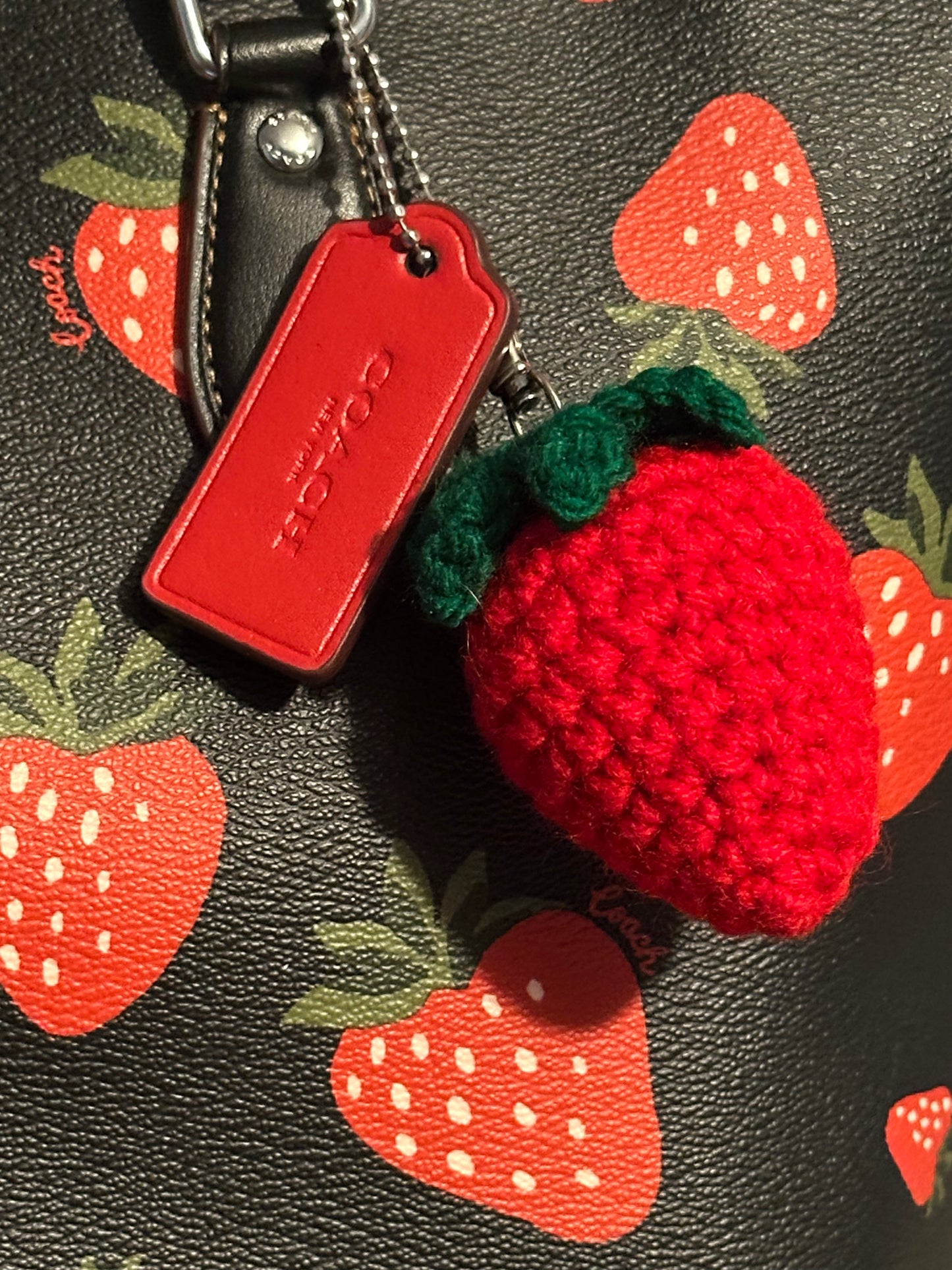 Strawberry Keychain