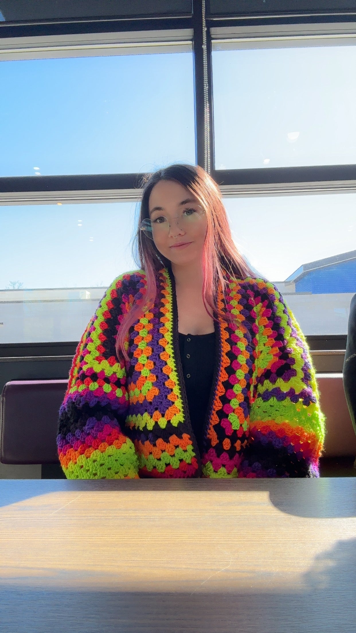 Neon Cardigan