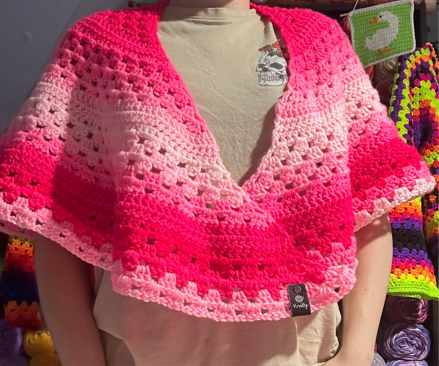 Strawberry Shawl