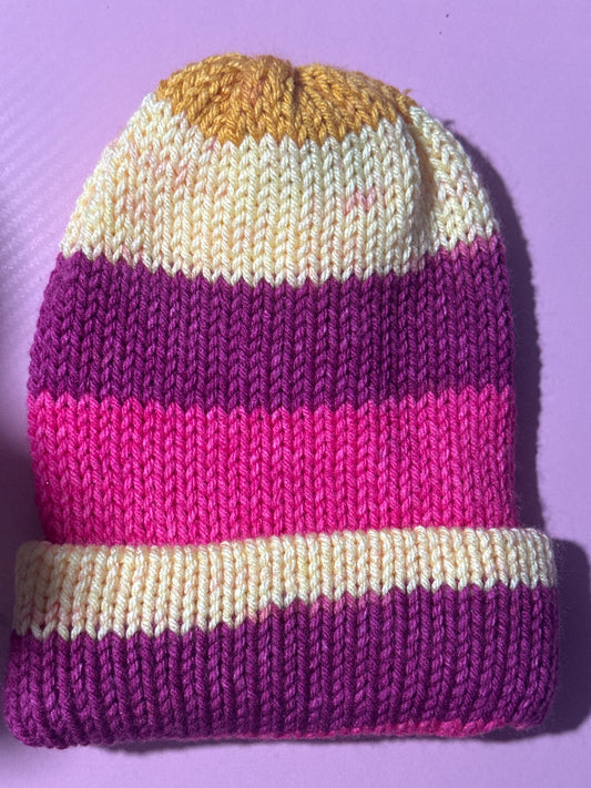 Raspberry Tart Beanie