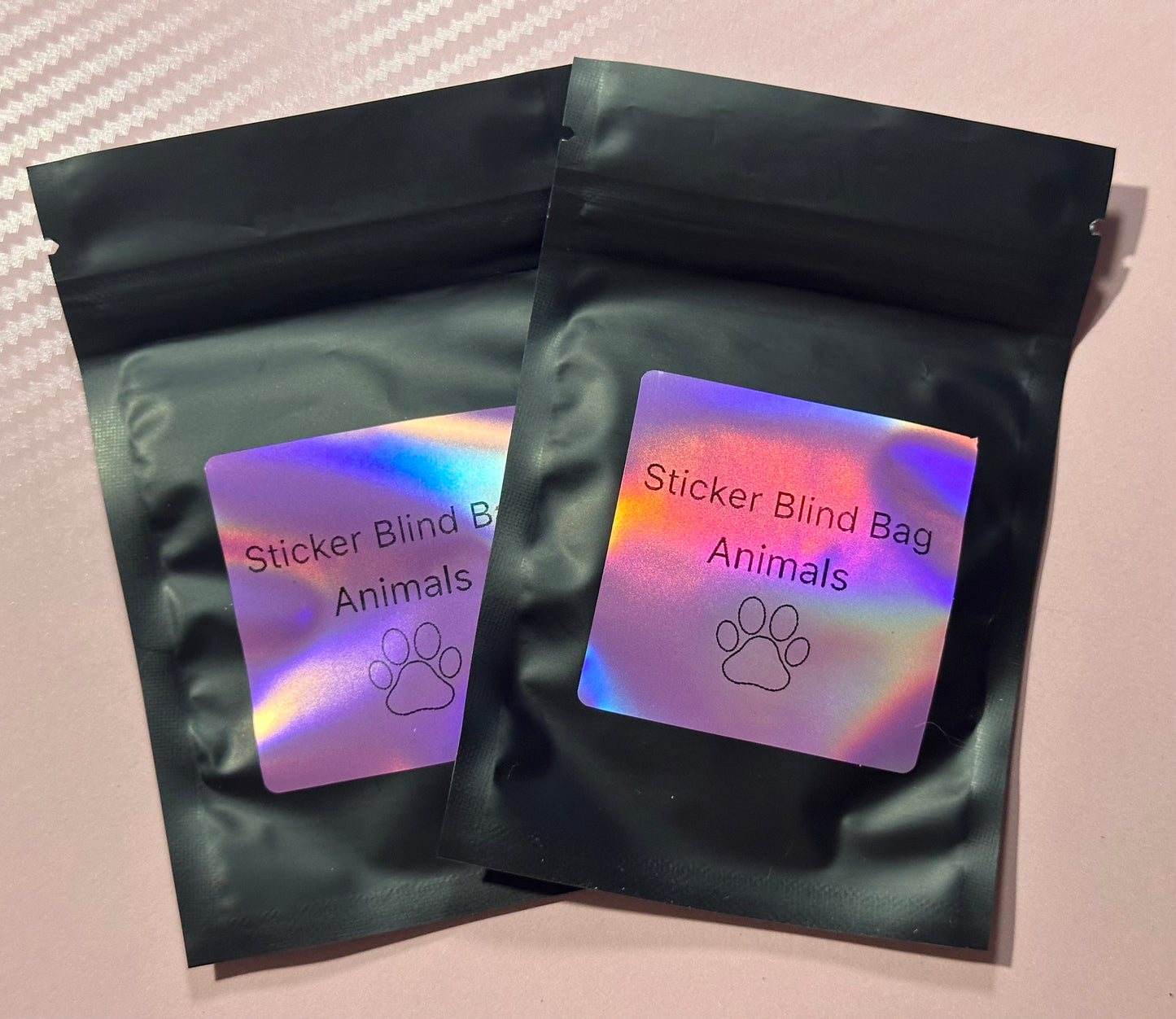 Blind Sticker Bags